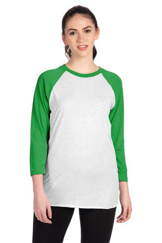 Next Level Apparel 6051 - Unisex Triblend 3/4-Sleeve Raglan