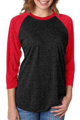 Next Level Apparel 6051 - Unisex Triblend 3/4-Sleeve Raglan