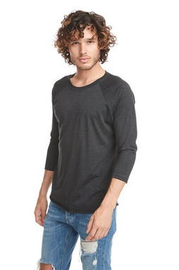 Next Level Apparel 6051 - Unisex Triblend 3/4-Sleeve Raglan