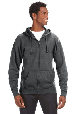 J. America 8821 - Premium Full-Zip Hooded Sweatshirt