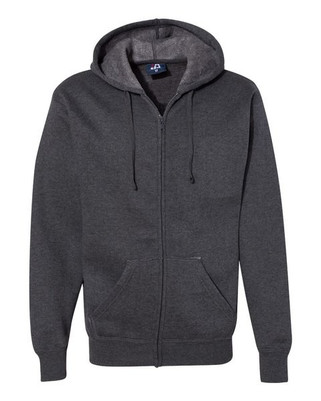 J. America 8821 - Premium Full-Zip Hooded Sweatshirt