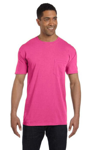 Comfort Colors 6030 - Remera Manga corta Garment Dyed con bolsillo