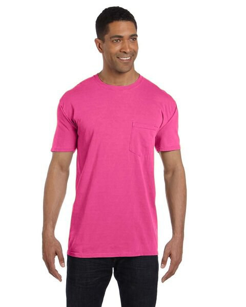 Comfort Colors 6030 - Garment Dyed Short Sleeve Shirt with a Pocket