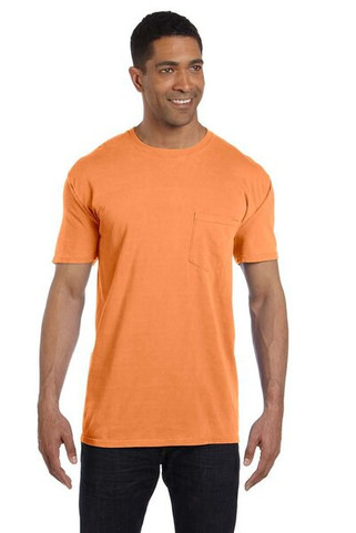 Comfort Colors 6030 - Garment Dyed Short Sleeve Shirt with a Pocket