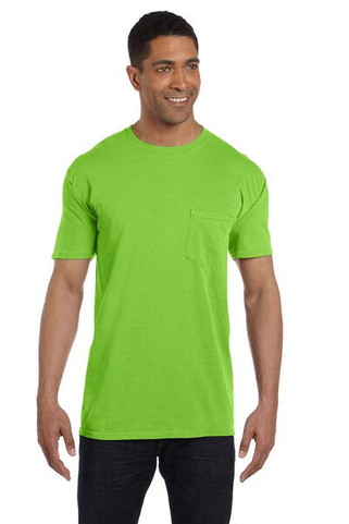 Comfort Colors 6030 - Garment Dyed Short Sleeve Shirt with a Pocket