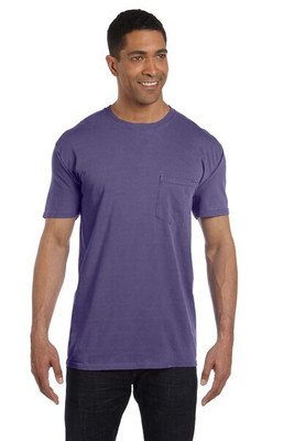 Comfort Colors 6030 - Remera Manga corta Garment Dyed con bolsillo  