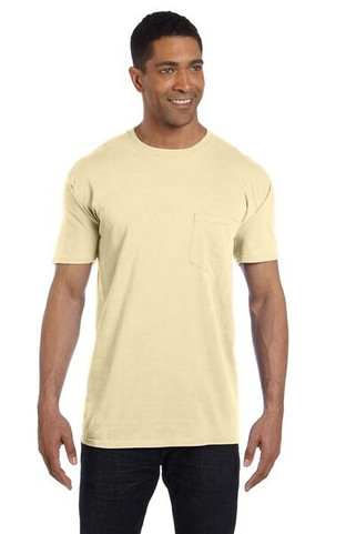 Comfort Colors 6030 - Remera Manga corta Garment Dyed con bolsillo