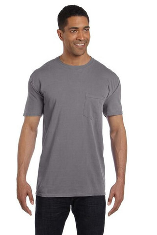 Comfort Colors 6030 - Garment Dyed Short Sleeve Shirt with a Pocket