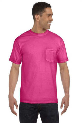 Comfort Colors 6030 - Garment Dyed Short Sleeve Shirt with a Pocket