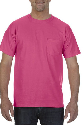 Comfort Colors 6030 - Garment Dyed Short Sleeve Shirt with a Pocket