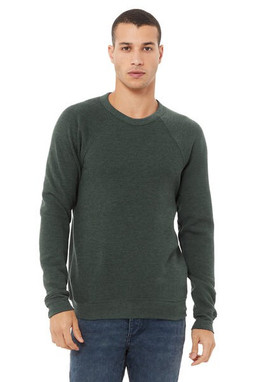 Bella+Canvas 3901 - Unisex Sponge Fleece Crewneck Sweatshirt