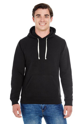 J. America J8871 - Buzo con capucha de vellón Tri-Blend para adultos