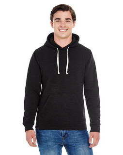J. America J8871 - Adult Tri-Blend Fleece Pullover Hood