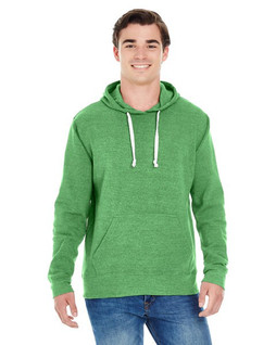 J. America J8871 - Buzo con capucha de vellón Tri-Blend para adultos