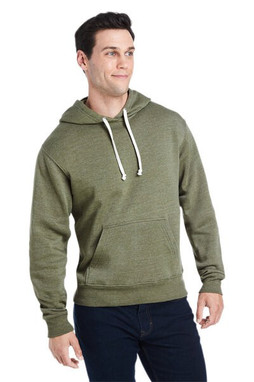 J. America JA8871 - Adult Tri-Blend Pullover Hooded Fleece