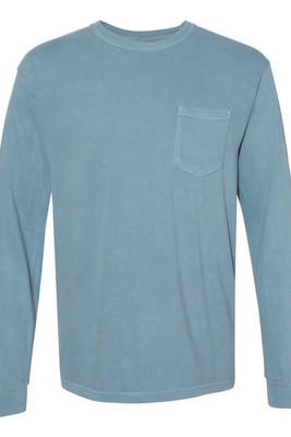 Comfort Colors 4410 - Remera de manga larga con bolsillo