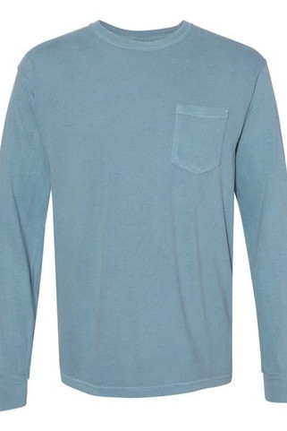 Comfort Colors 4410 - Remera de manga larga con bolsillo