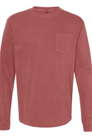 Comfort Colors 4410 - Remera de manga larga con bolsillo