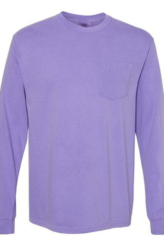 Comfort Colors 4410 - Long Sleeve Pocket T-Shirt
