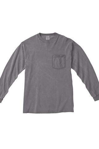 Comfort Colors 4410 - Remera de manga larga con bolsillo