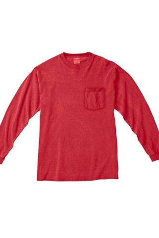 Comfort Colors 4410 - Remera de manga larga con bolsillo