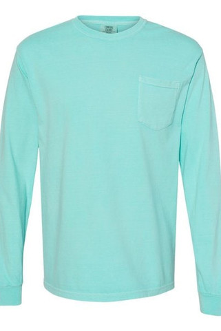 Comfort Colors 4410 - Long Sleeve Pocket T-Shirt