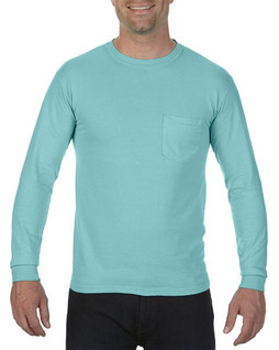 Comfort Colors 4410 - Long Sleeve Pocket T-Shirt