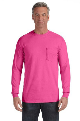 Comfort Colors 4410 - Remera de manga larga con bolsillo