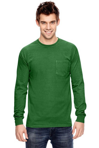 Comfort Colors 4410 - Remera de manga larga con bolsillo