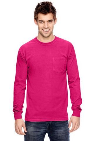 Comfort Colors 4410 - Long Sleeve Pocket T-Shirt