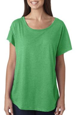 Next Level Apparel 6760 - Ladies Triblend Dolman T-Shirt