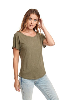 Next Level Apparel 6760 - Ladies Triblend Dolman T-Shirt