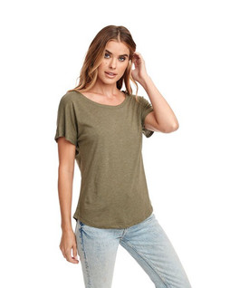 Next Level Apparel 6760 - Ladies Triblend Dolman T-Shirt