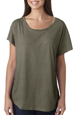 Next Level Apparel 6760 - Ladies Triblend Dolman T-Shirt