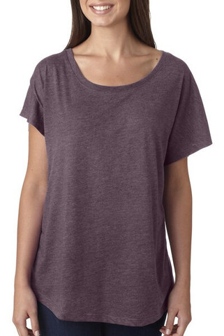 Next Level Apparel 6760 - Ladies Triblend Dolman T-Shirt
