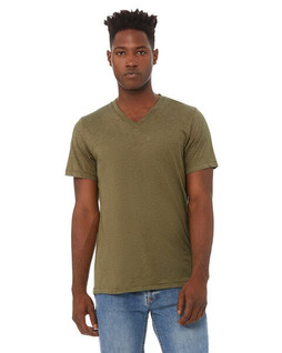 Bella+Canvas 3415C - Unisex Triblend Short-Sleeve V-Neck T-Shirt