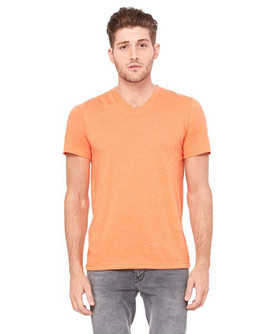 Bella+Canvas 3415C - Unisex Triblend Short-Sleeve V-Neck T-Shirt