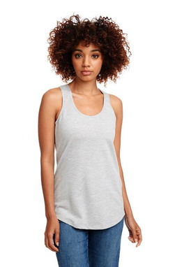 Next Level Apparel 6933 - Ladies French Terry Racerback Tank