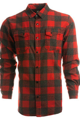 Burnside BN8219 - Adult Snap Flannel Shirt