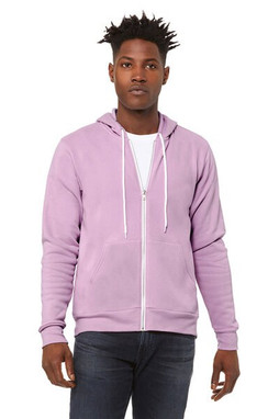 Bella+Canvas 3739 - Unisex Full-Zip Hooded Sweatshirt