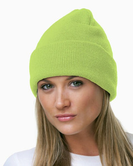 Bayside 3825 - USA-Made 12 Inch Knit Beanie with Cuff