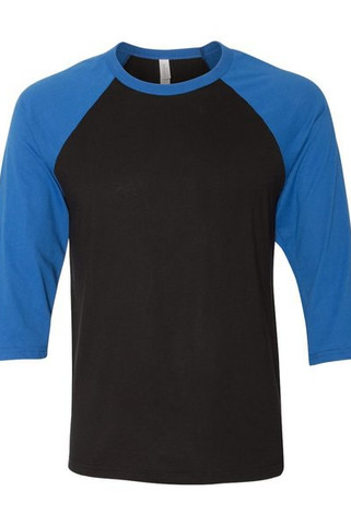 Bella+Canvas 3200 - Unisex 3/4-Sleeve Baseball T-Shirt