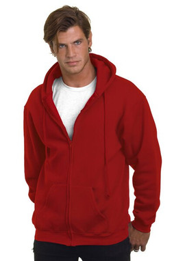 Bayside 900 - USA-Made Full-Zip Hooded Sweatshirt