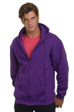 Bayside 900 - USA-Made Full-Zip Hooded Sweatshirt