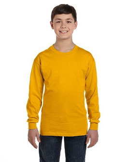 Gildan G540B - T-Shirt Wholesale Youth 5.3 Oz. à manches longues