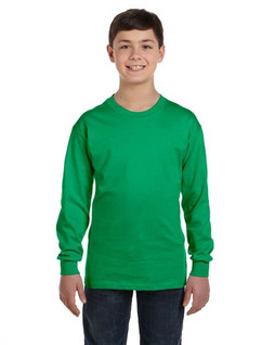 Gildan G540B - T-Shirt Wholesale Youth 5.3 Oz. à manches longues