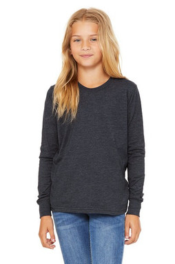 Bella+Canvas 3501Y - Youth Jersey Long Sleeve T-Shirt
