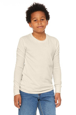 Bella+Canvas 3501Y - Youth Jersey Long Sleeve T-Shirt