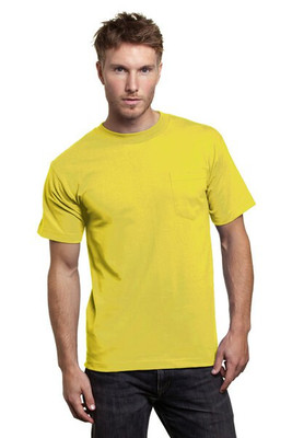 Bayside 7100 - USA-Made Short Sleeve T-Shirt with a Pocket