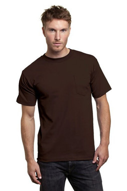 Bayside 7100 - USA-Made Short Sleeve T-Shirt with a Pocket